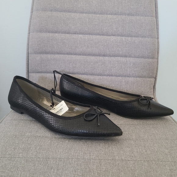 Pointed Flats Snake Skin size 9.5 - Picture 3 of 8